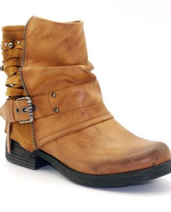 Retro Rivet Tassel Martin Boots