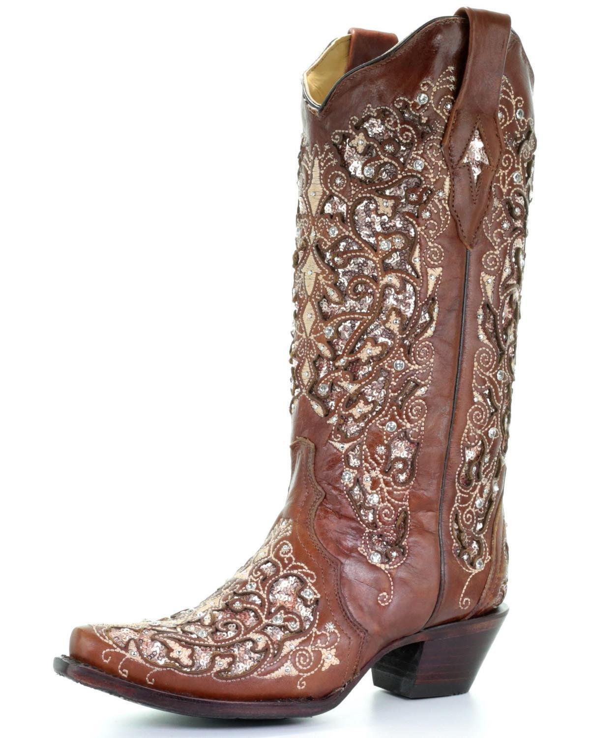 New Rhinestone Ornament High Leg Boot